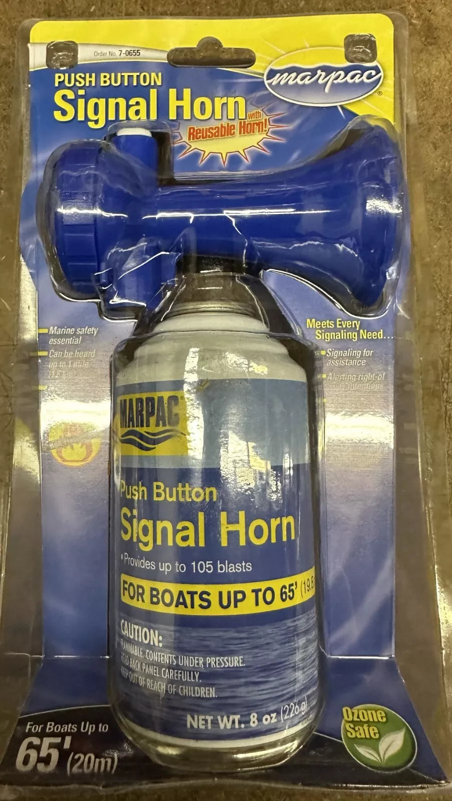 MARPAC PUSH BUTTON SIGNAL HORN