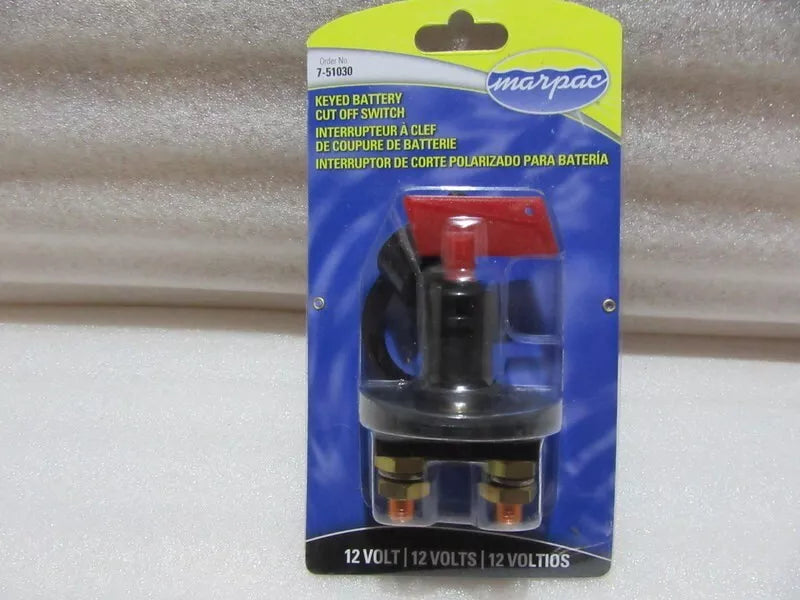 SHOP MARPAC KEYED BATTERY CUT OFF SWITCH
