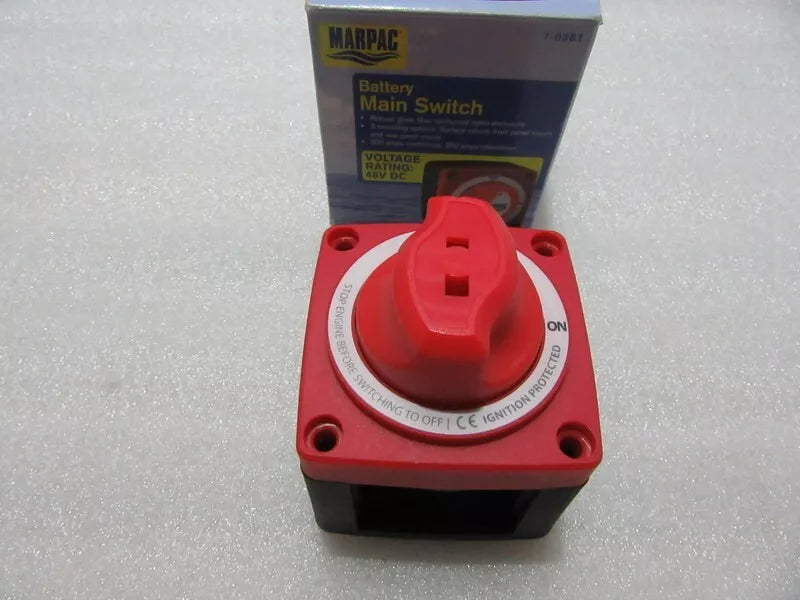 MARPAC BATTERY MAIN SWITCH ON/OFF 48V DC