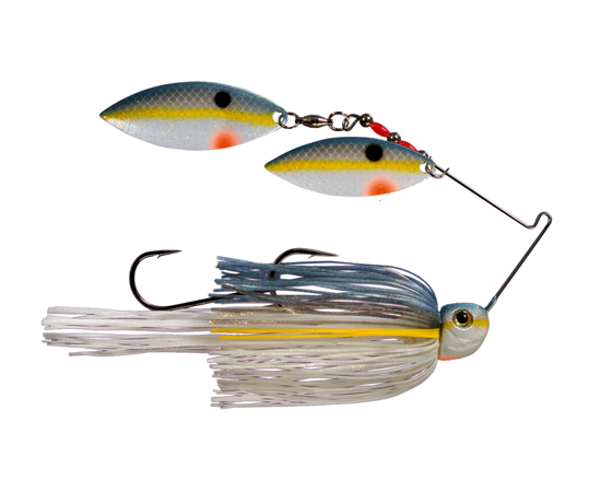 STRIKE KING TOUR GRADE SPINNERBAIT 1ST GEN WILLOW/WILLOW