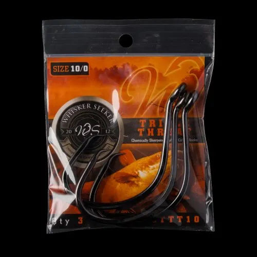 WHISKER SEEKER TRIPLE THREAT HYBRID CIRCLE HOOKS