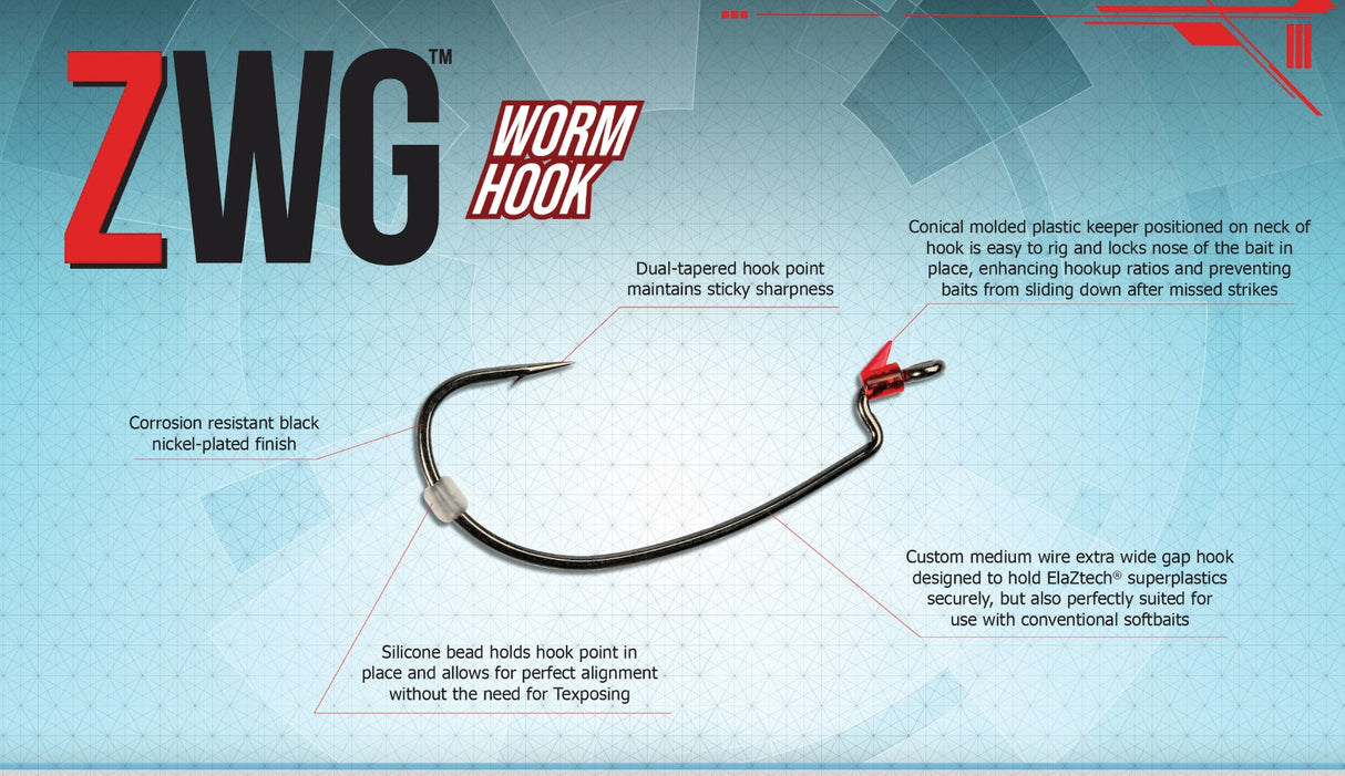 ZMAN ZWG WORM HOOK