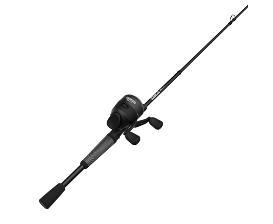 ZEBCO 33 6' 2PC BLACK MEDIUM SPINCAST COMBO
