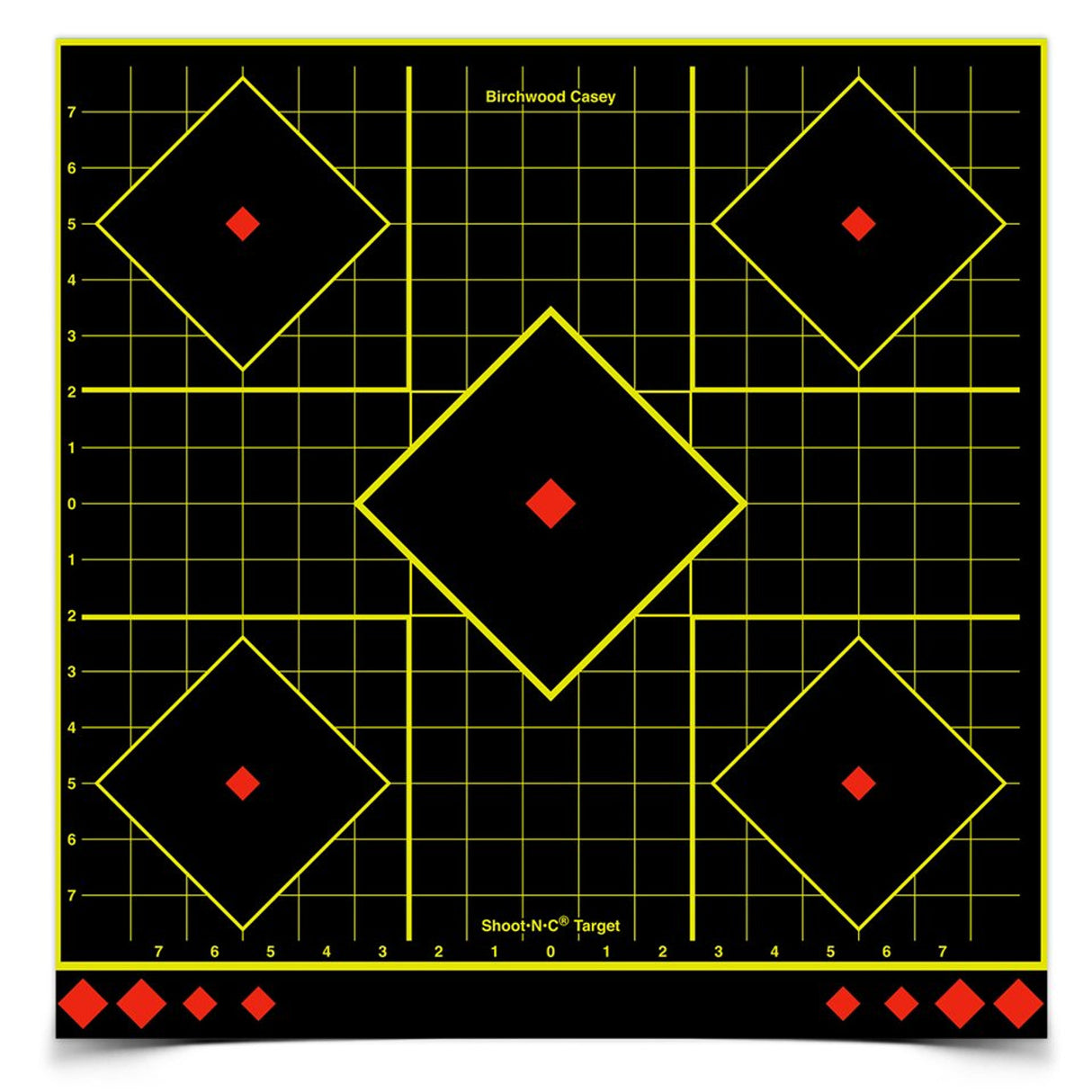 BIRCHWOOD CASEY SHOOT-N-C 17.75" SIGHT-IN TARGETS 5PK
