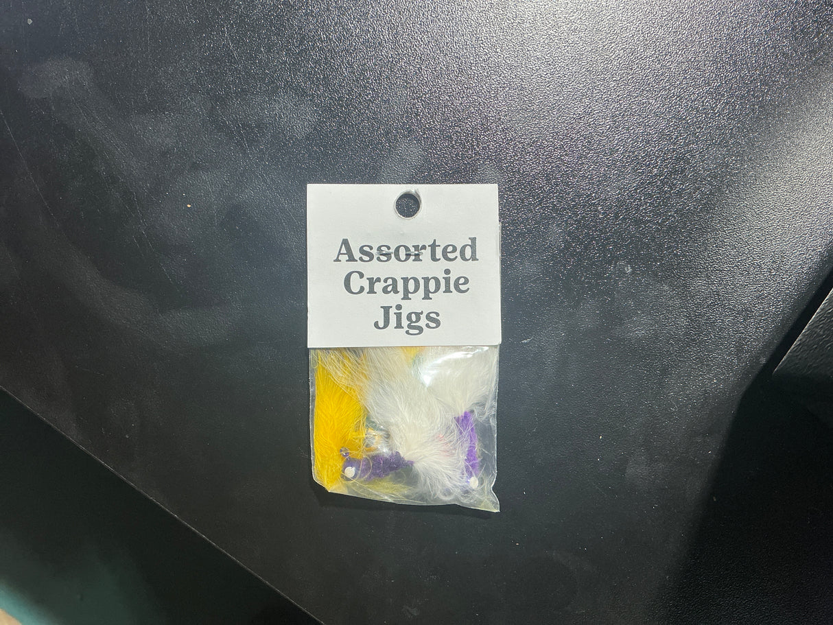 ASSORTED CRAPPIE JIGS 5PK