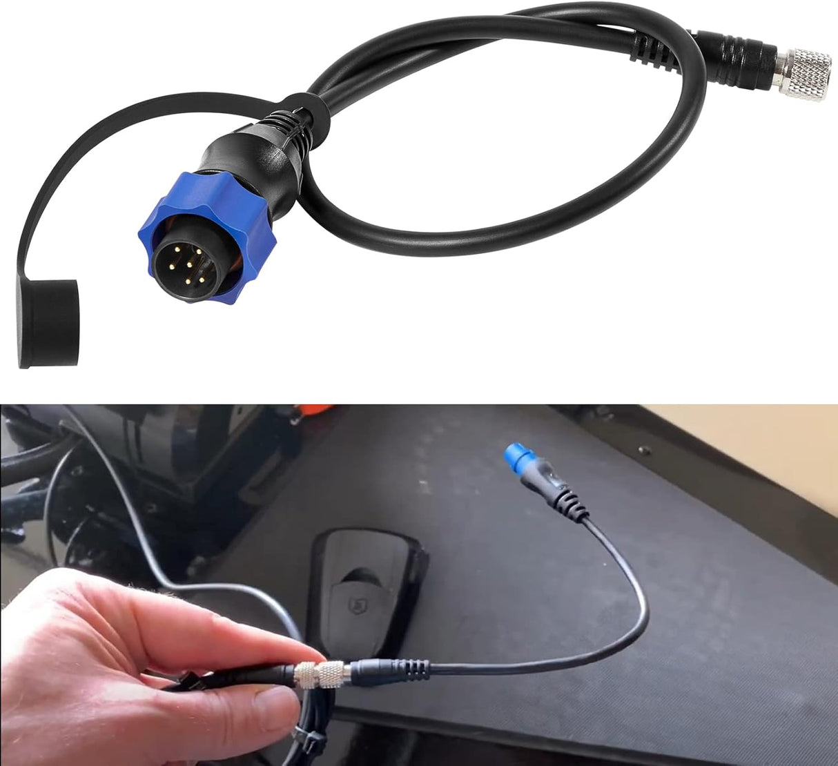 MKR-US2-10 Sonar 2 Adaptor Cable Fit for Lowrance - Minn Kota Trolling Motor