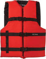 BOATING VEST ADULT 90+ LBS CHEST 30-52"