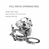 FISHING MINI REEL KEYCHAIN