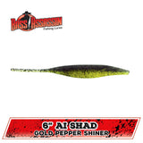 BASS ASSASSIN LURES 6" AI SHAD