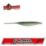 BASS ASSASSIN LURES 6" AI SHAD