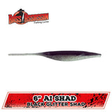 BASS ASSASSIN LURES 6" AI SHAD