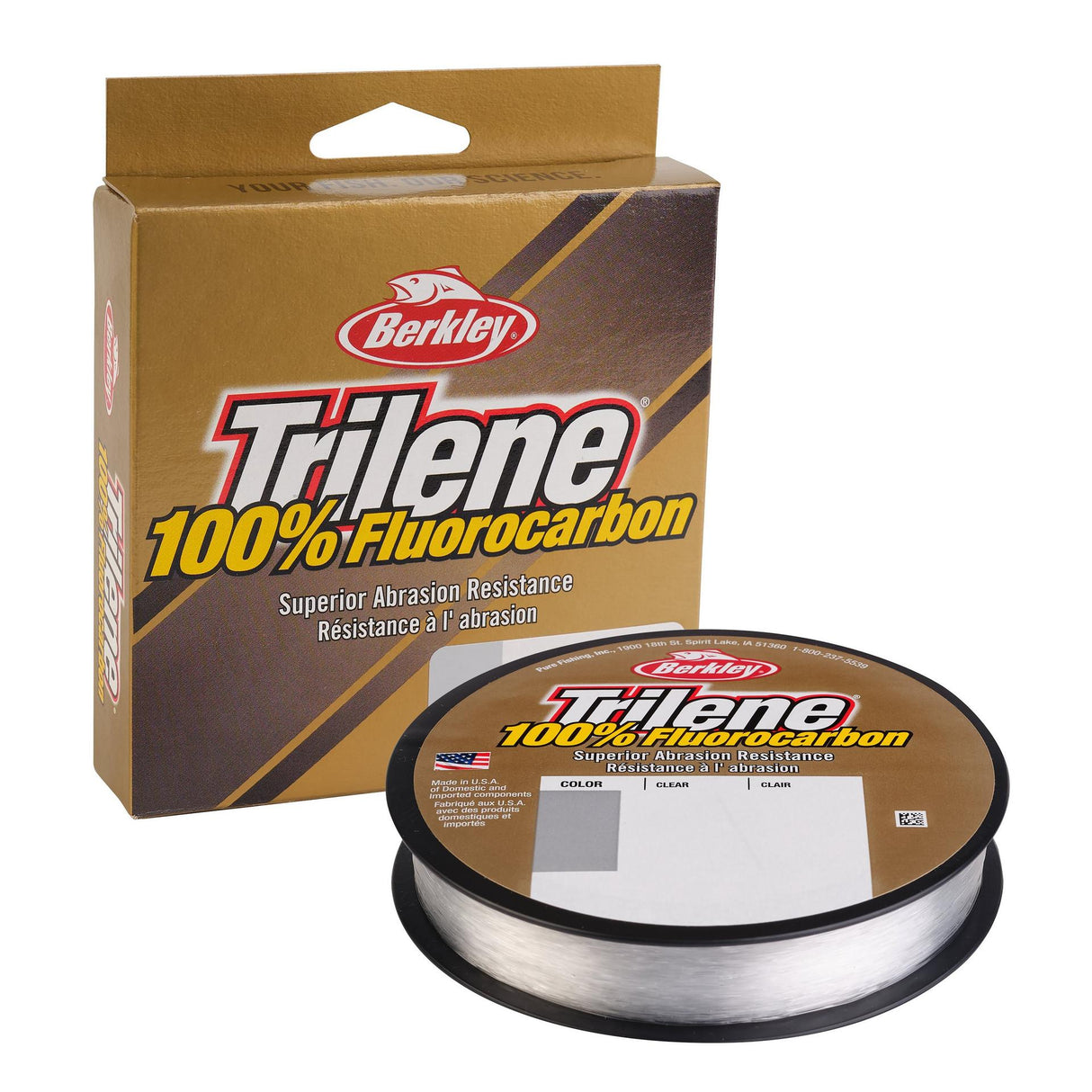 BERKLEY TRILENE 100% FLUOROCARBON FISHING LINE