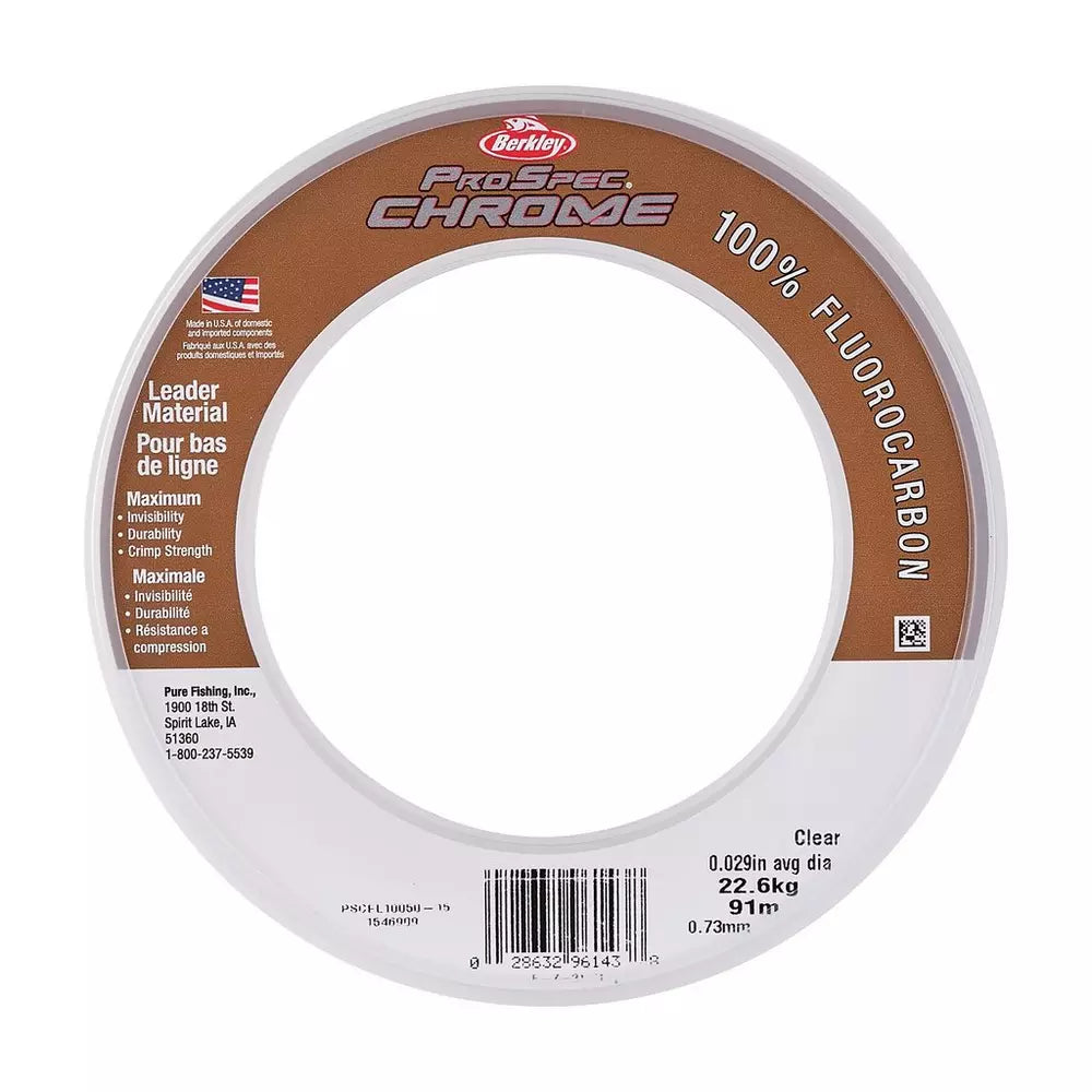BERKLEY PROSEC CHROME 100% FLUORO LEADER
