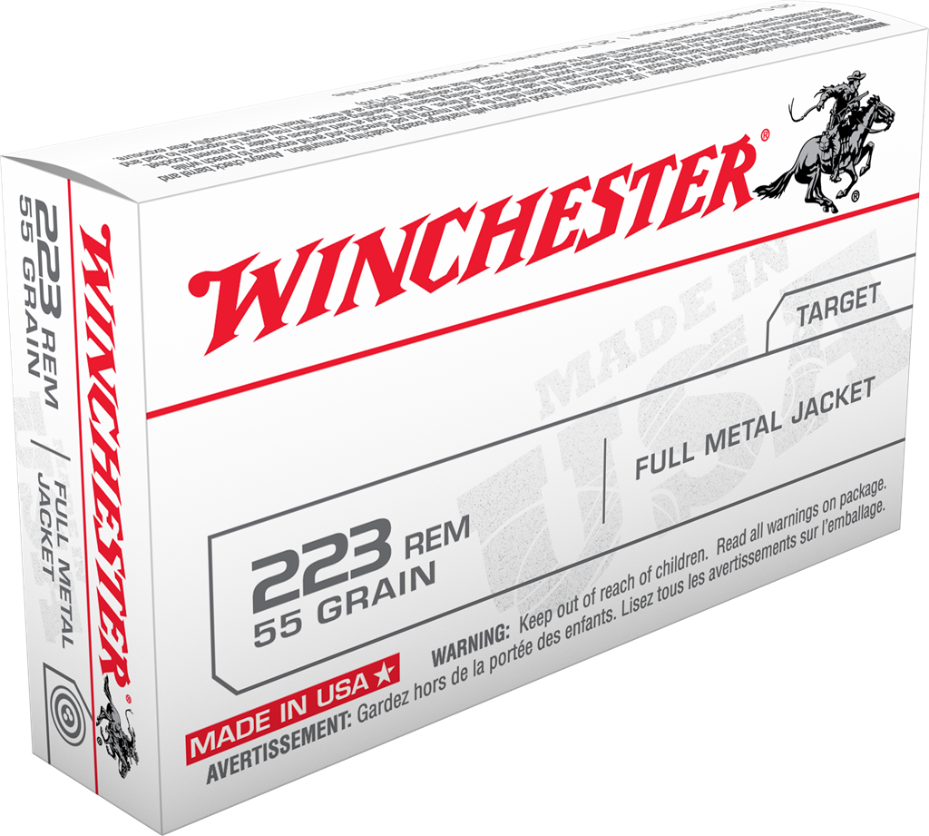 WINCHESTER 223 REMINGTON, 55 GRAIN