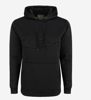 DRAKE BACK EDDY EMBOSSED HOODIE