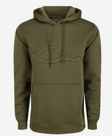 DRAKE BACK EDDY EMBOSSED HOODIE