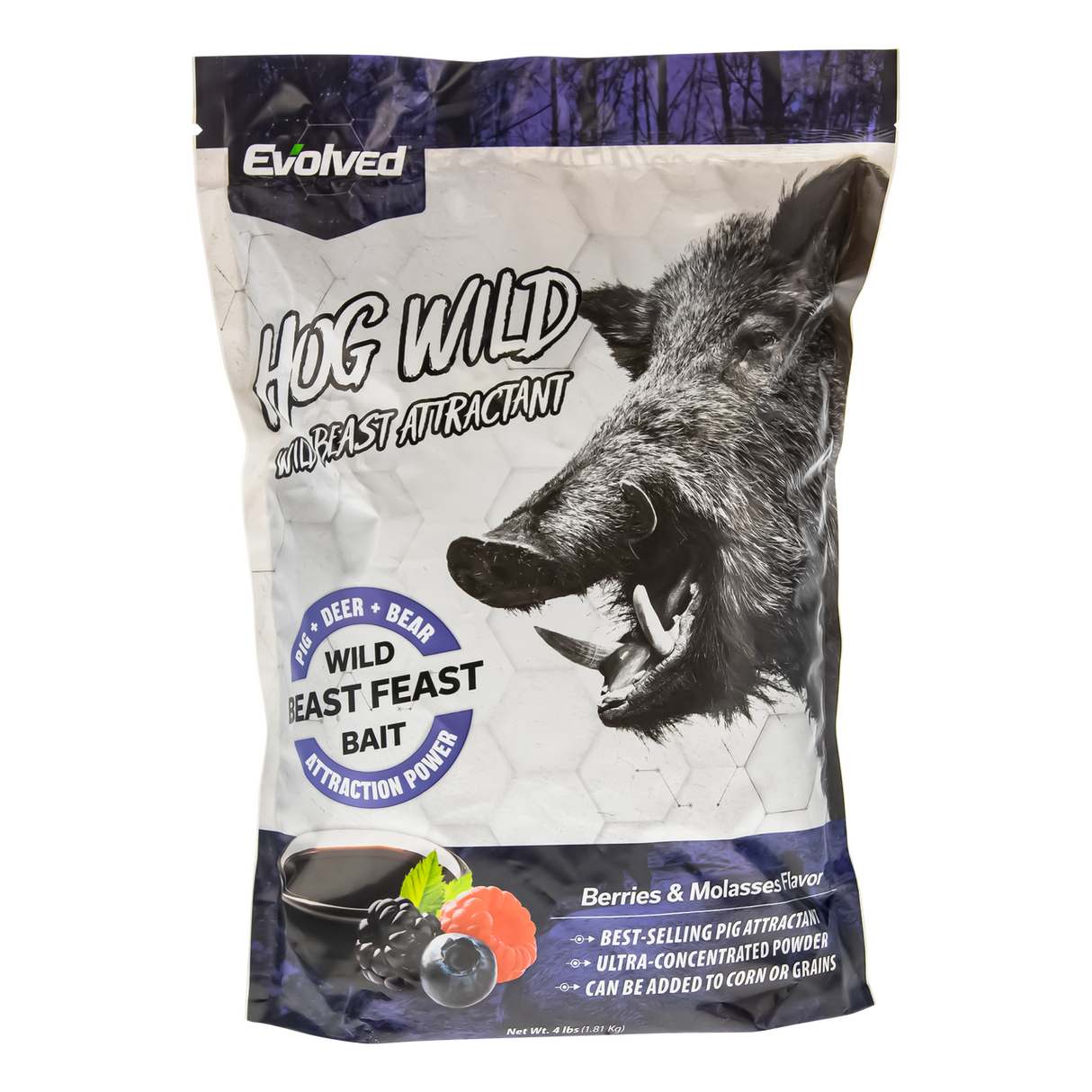 HOG WILD WILDBEAST ATTRACTANT BERRIES & MOLASSES FLAVOR