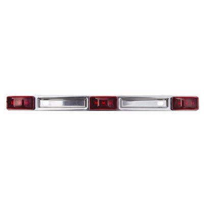 OPTRONICS TRAILER LITE BAR SS LED RED