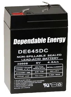 AMERICAN HUNTER 6 VT 4.5AH NON-SPILLABLE LEAD ACID BATTERY
