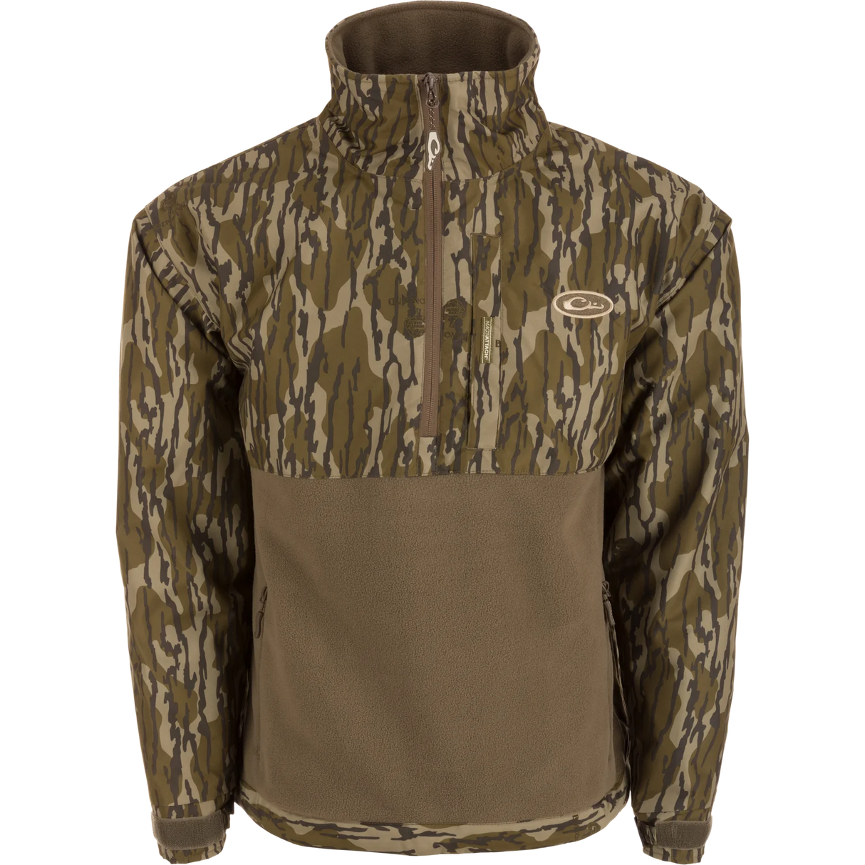 DRAKE MST HALF ZIP EQWADER JACKET