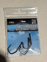 ZMAN LINE-THROUGH REPLACEMENT HOOKS
