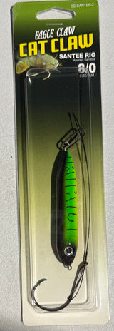 EAGLE CLAW CAT CLAW SANTEE RIG 8/0