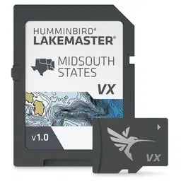 LakeMaster® Digital GPS Maps (VX Technology) - Mid-South - TX, OK, AR, LA, MS