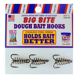 MAGIC BAIT BIG BITE DOUGH BAIT TREBLE SPRING HOOKS