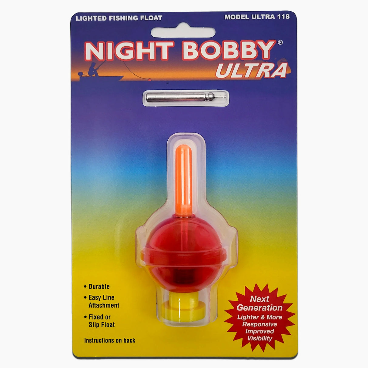 NIGHT BOBBY ULTRA LIGHTED FISHING FLOAT