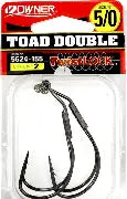 OWNER TOAD DOUBLE HOOKS W/ TWISTLOCK