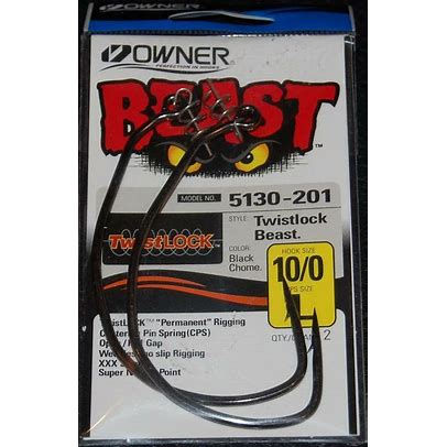 OWNER BEAST HOOKS W/ TWISTLOCK