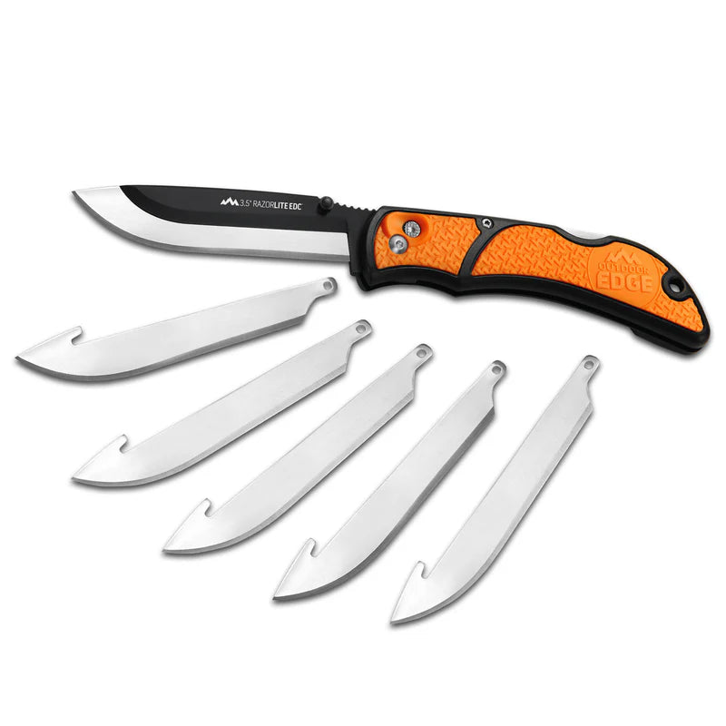 OUTDOOR EDGE 3.5" RAZOR EDC ELITE REPLACEABLE BLADE CARRY KNIFE