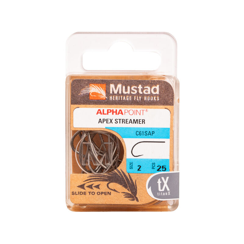 MUSTAD STREAMER FORGED STRAIGHT TITAN X