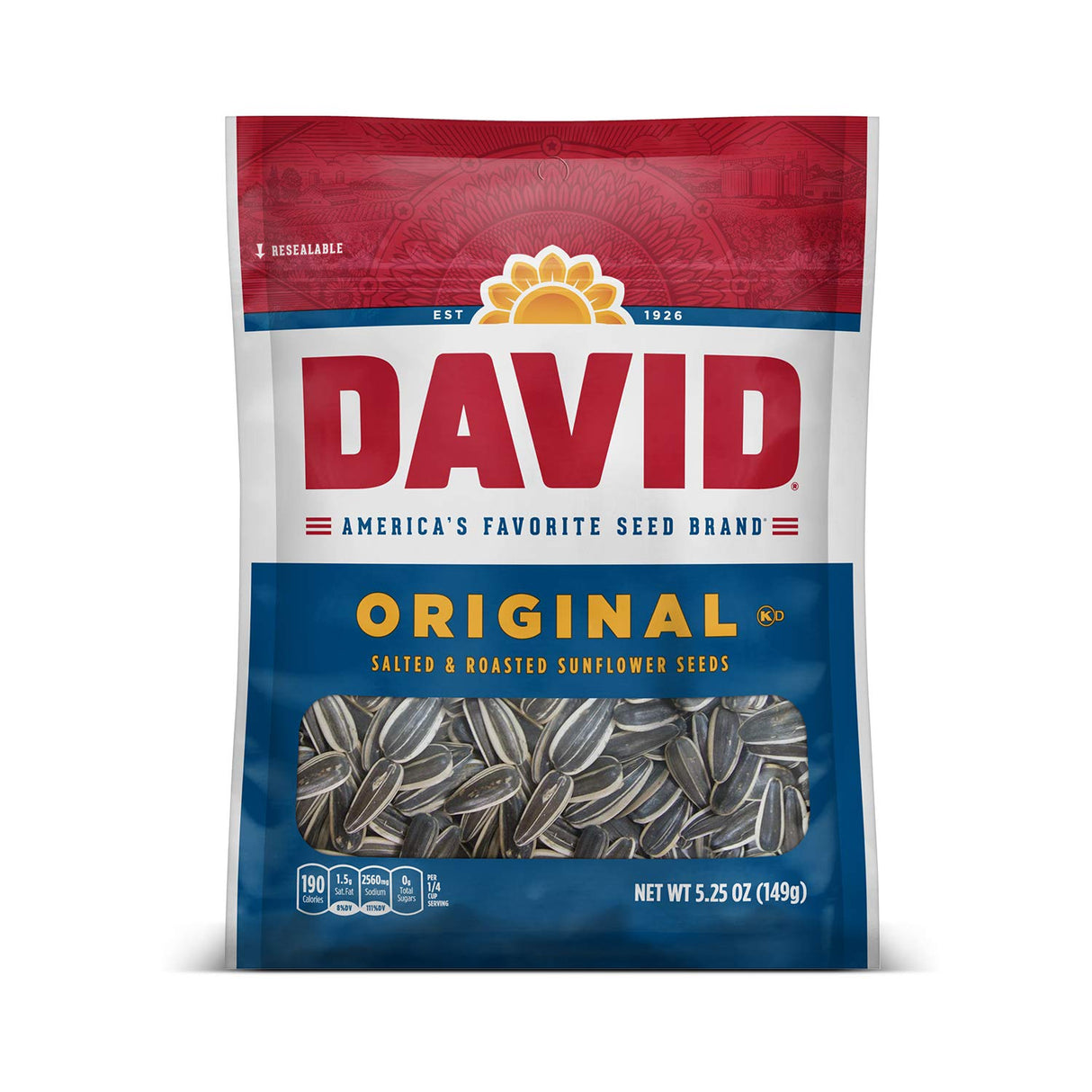 DAVID ORIGINAL SUNFLOWER SEEDS