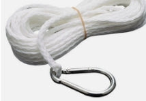 MARPAC ANCHOR LINE 1/4"x50' BRAIDED POLYPROYLENE