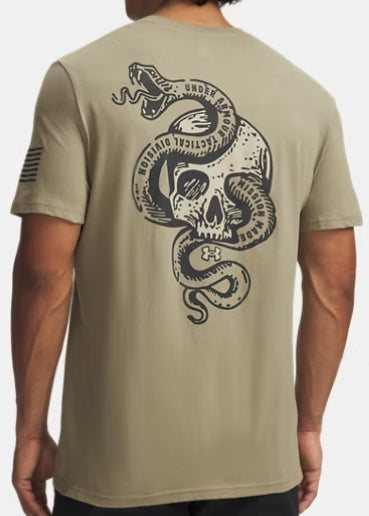 UNDER ARMOUR MENS FREEDOM TACTICAL LOGO T-SHIRT