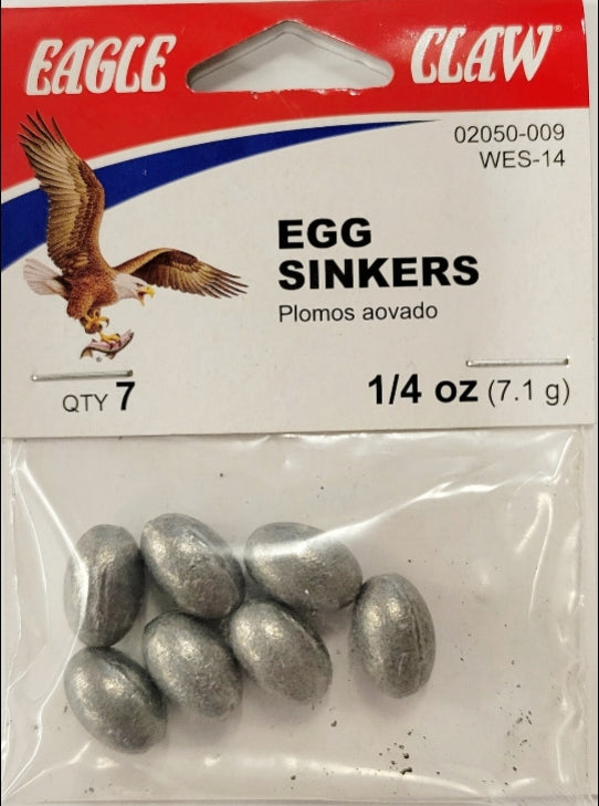 EAGLE CLAW EGG SINKERS
