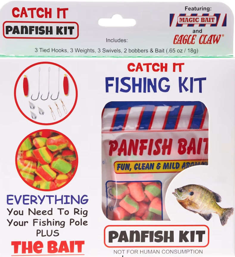 MAGIC BAIT & EAGLE CLAW PANFISH CATCH IT FISHING KIT