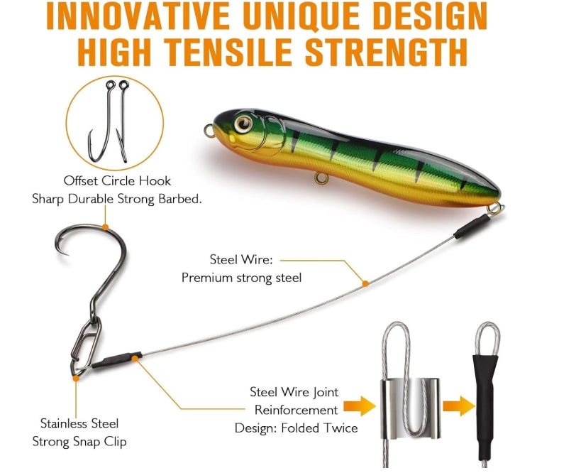 DOVESUN CATFISH RIGS CATFISH TACKLE WITH RATTLING LINE