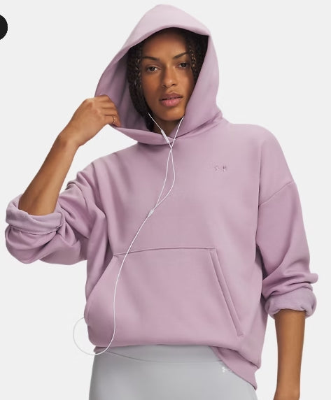 UNDER ARMOUR WOMENS ICON FLEECE REINVENTED HOODIE