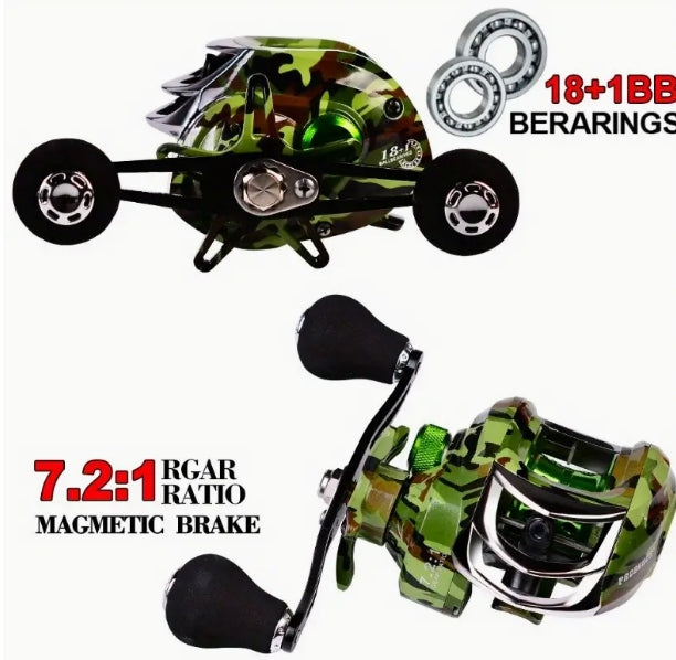 QICHENG 1PC METAL BAITCASTING REEL