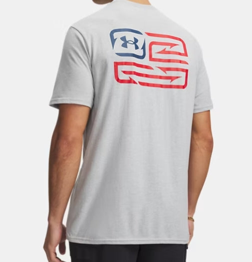 UNDER ARMOUR MENS FREEDOM FISH SS