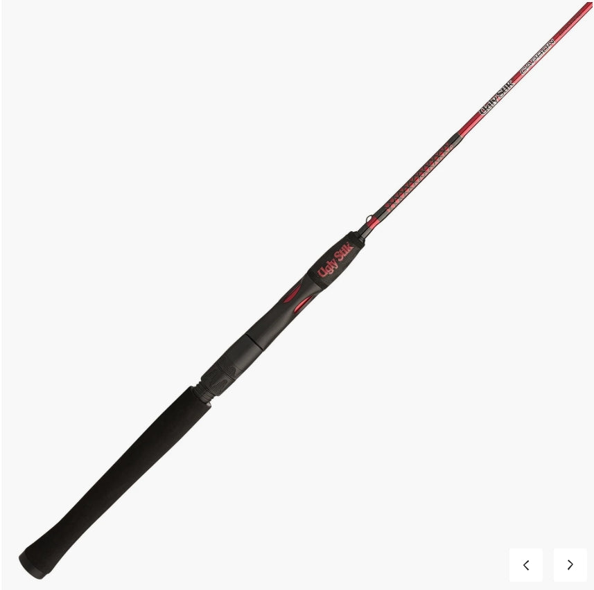 UGLY STIK CARBON CRAPPIE SPINNING ROD 1PC