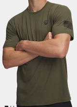 UNDER ARMOUR MENS FREEDOM TACTICAL LOGO T-SHIRT
