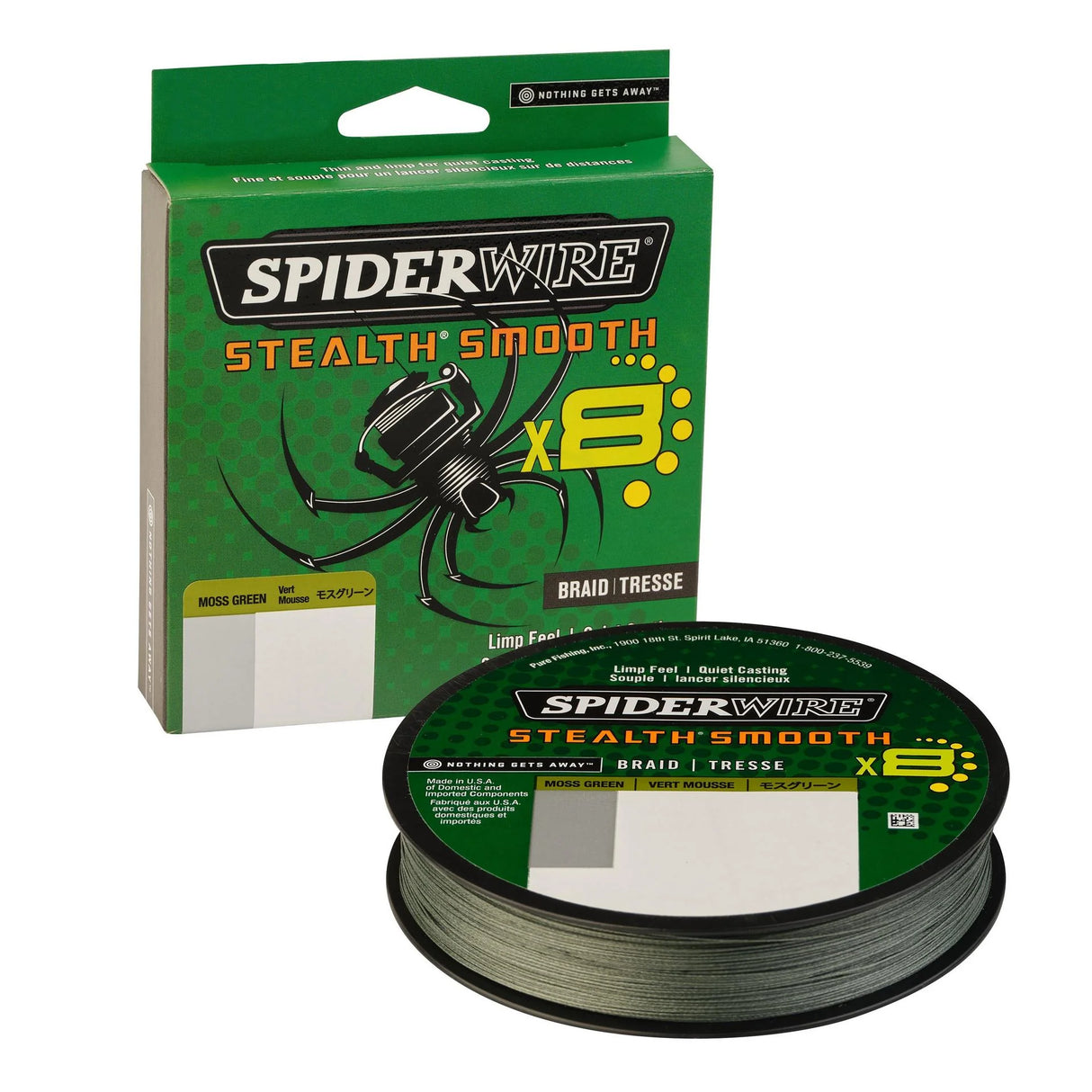 SPIDERWIRE STEALTH SMOOTH IFISHING LINE