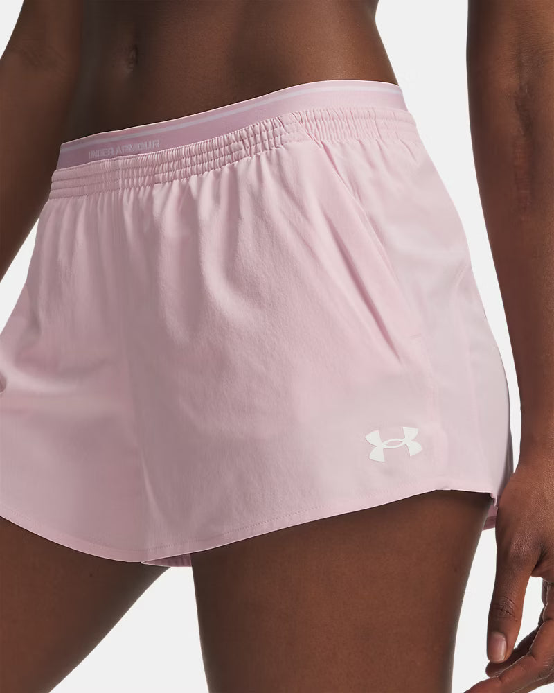 UNDER ARMOUR WOMENS VANISH WOVEN 3" SHORTS 50% OFF