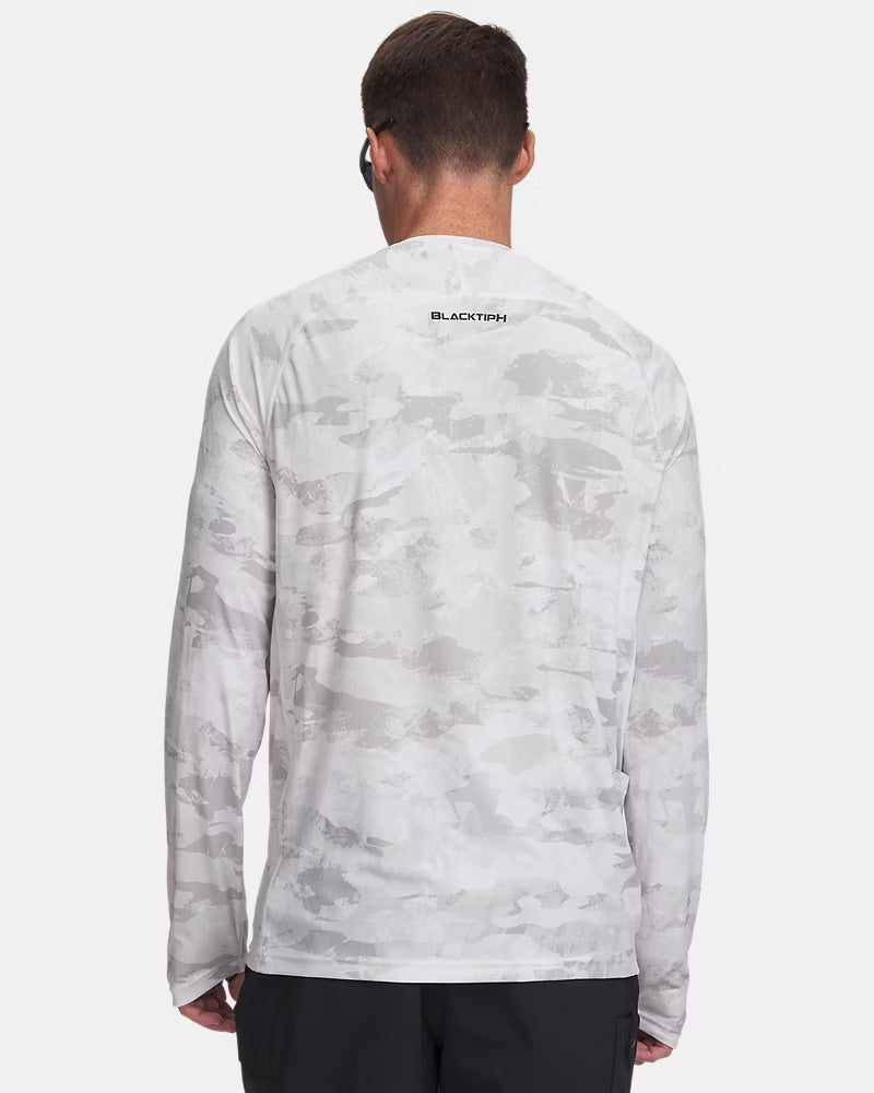 UNDER ARMOUR MENS BTHxFISH ELITE CAMO CREW