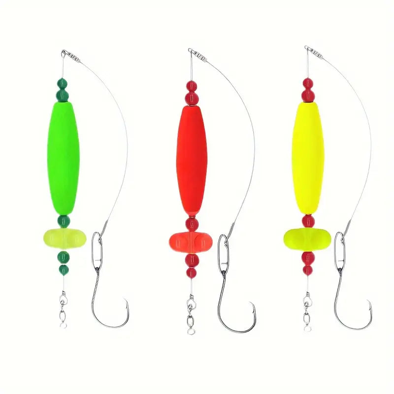 CATFISH FLOATS WITH RATTLER 3pk