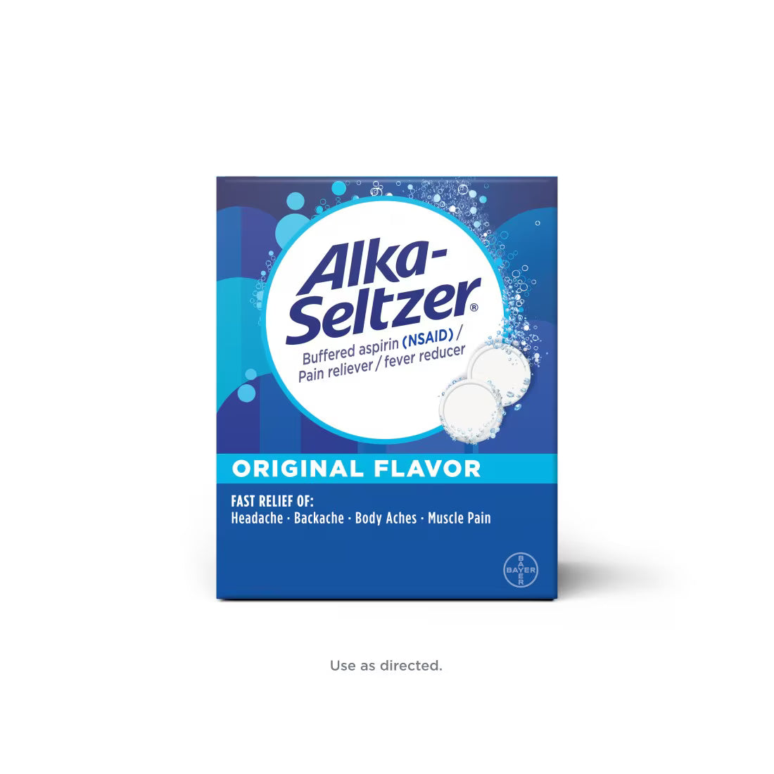 ALKA-SELTZER BUFFERED ASPIRIN / PAIN RELIEVER