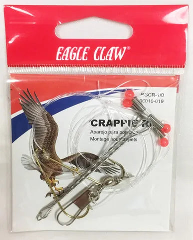 EAGLE CLAW 1/0 CRAPPIE RIG 1PK
